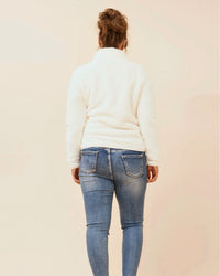 Janelle Zip Front Teddy Jacket