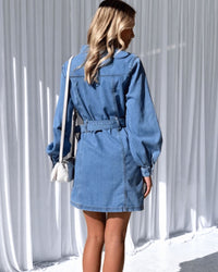 Cory Denim Shirt Dress