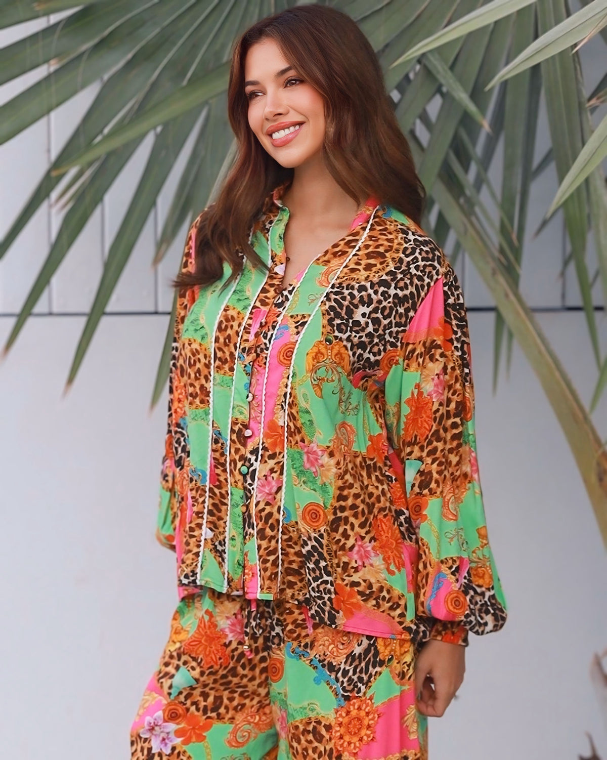 Gemma Safari Blouse
