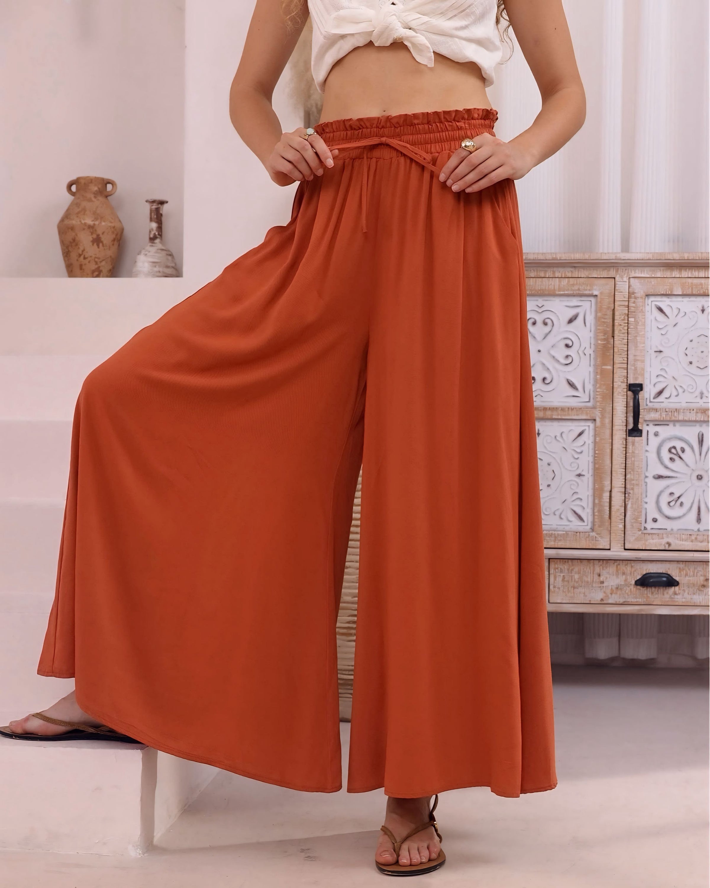 Paula Wide Leg Pants