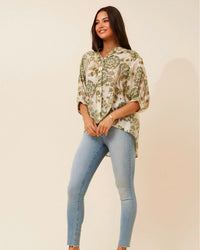 Stacy Button Front Shirt