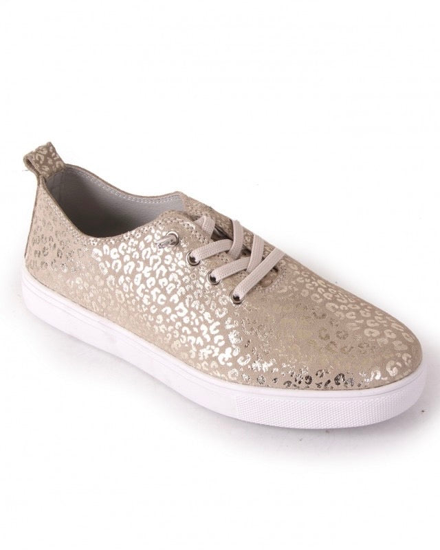 Stella Leather Side Zip Shoes