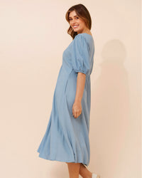 Viv Linen Blend Dress