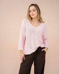 Delta Cotton Knit Sweater