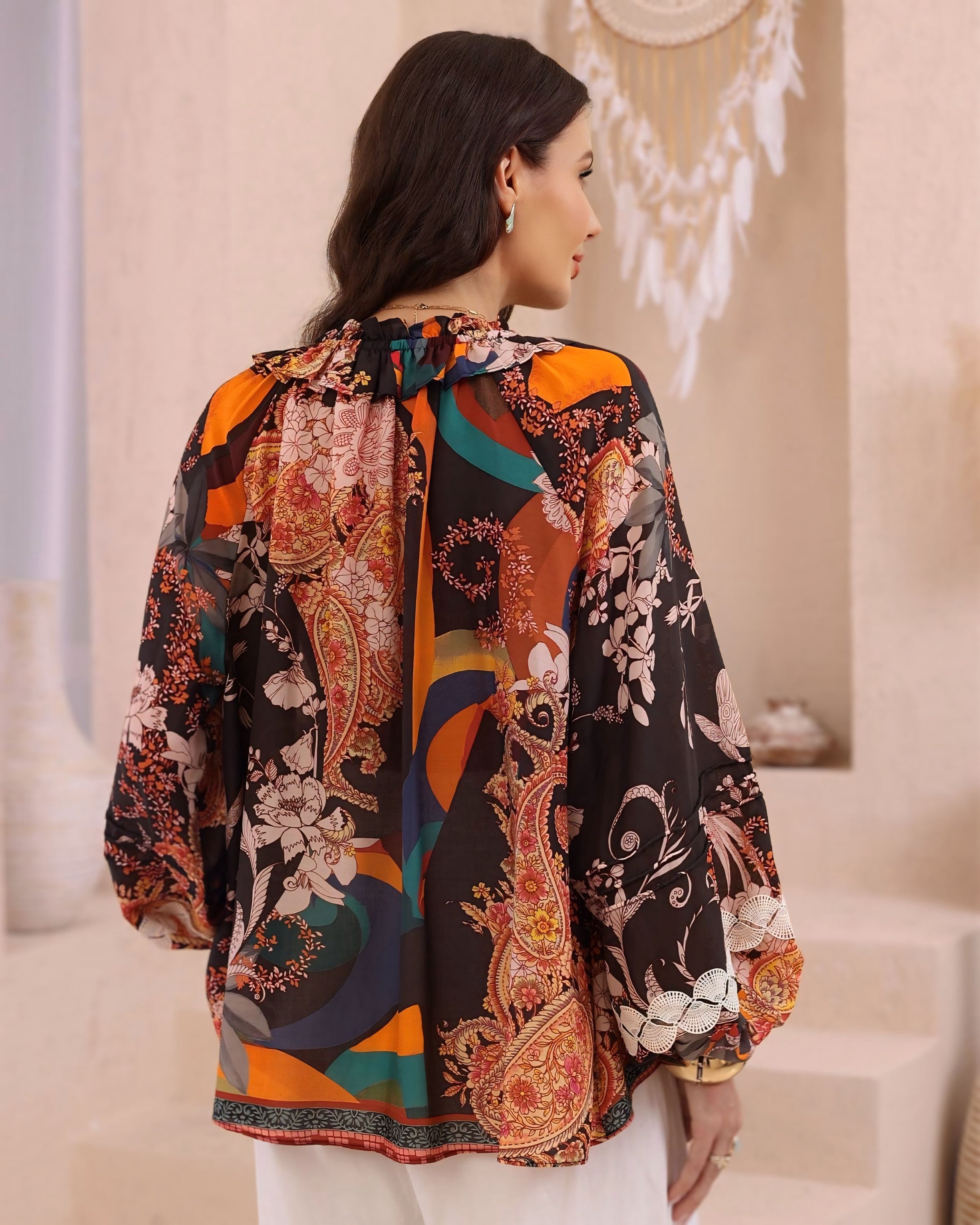 Iris Exclusive Print Blouse