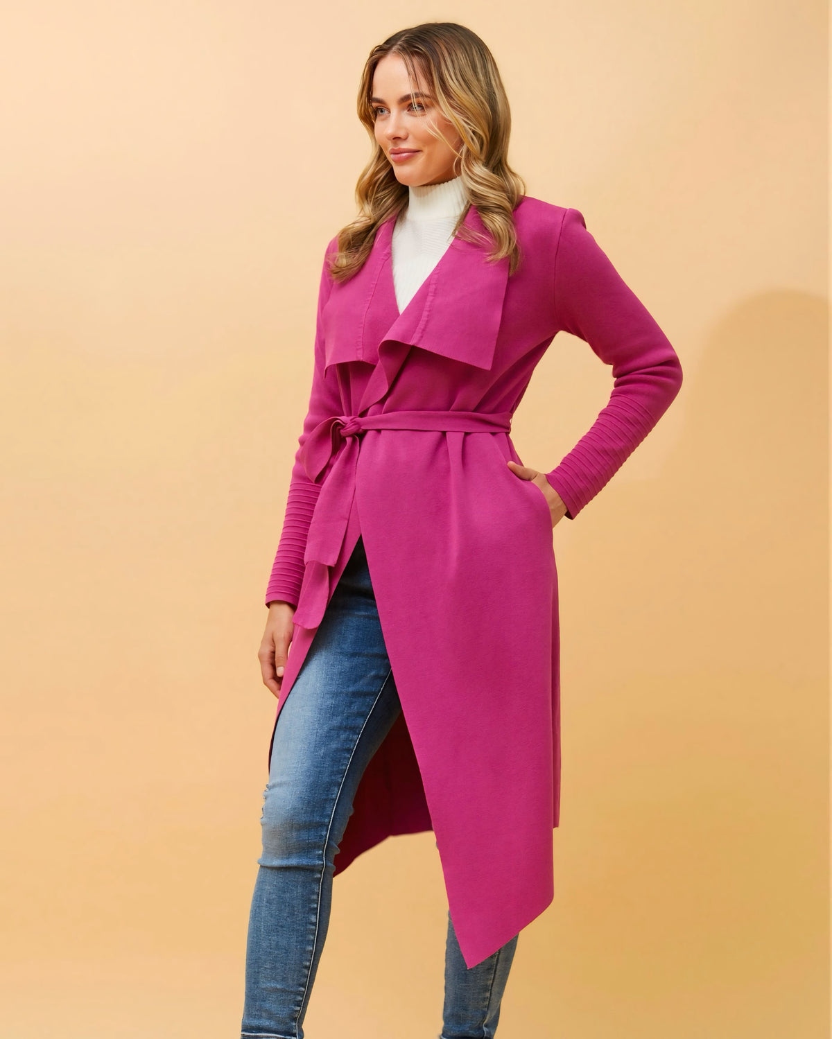 Olga Long Knit Cardigan
