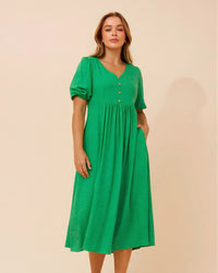 Charlotte Linen Blend Dress