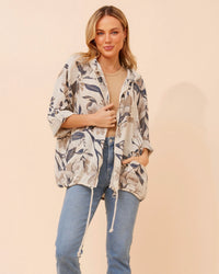 Sharna Floral Print Jacket