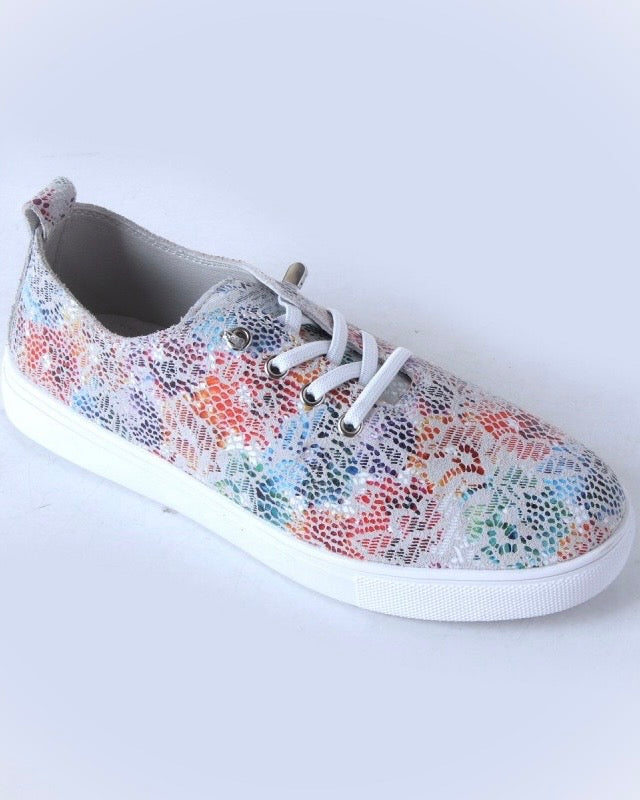 Stella Leather Side Zip Shoes