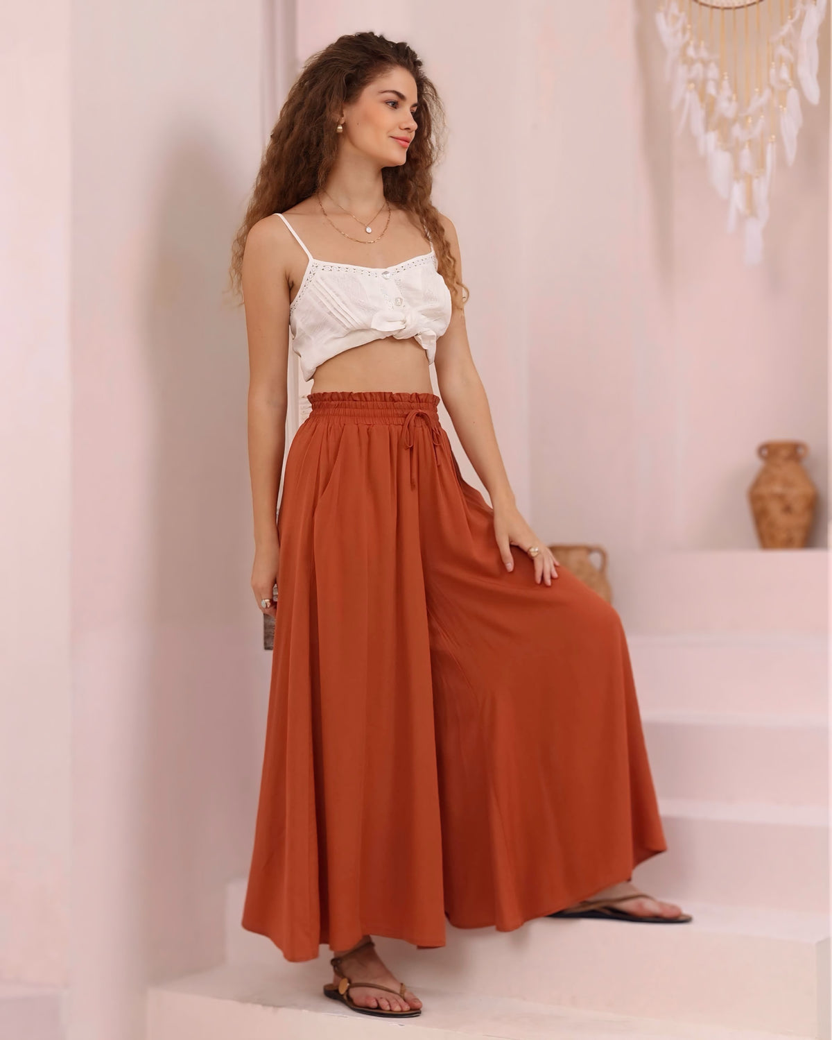 Paula Wide Leg Pants