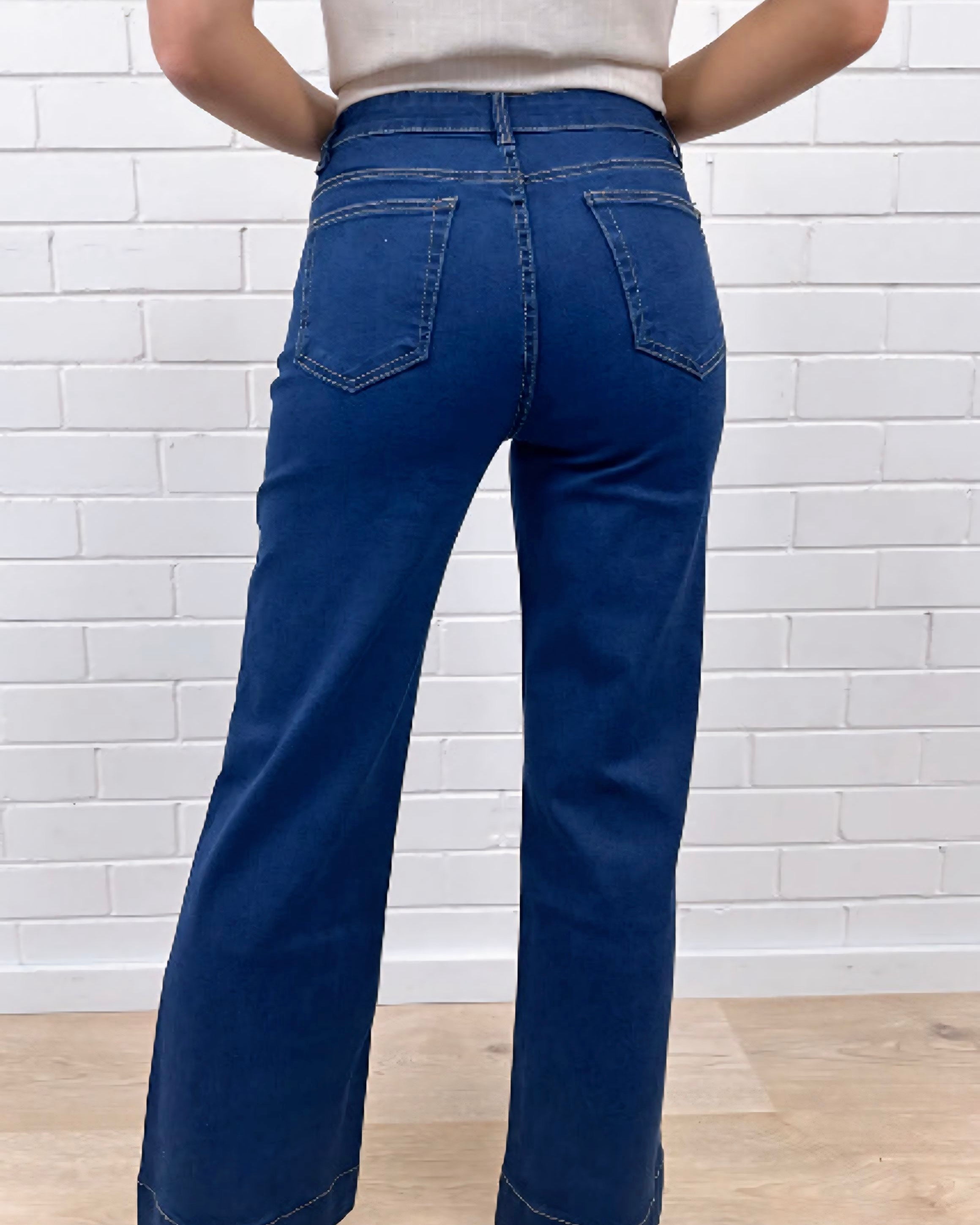 Petra Wide Leg Denim Jeans