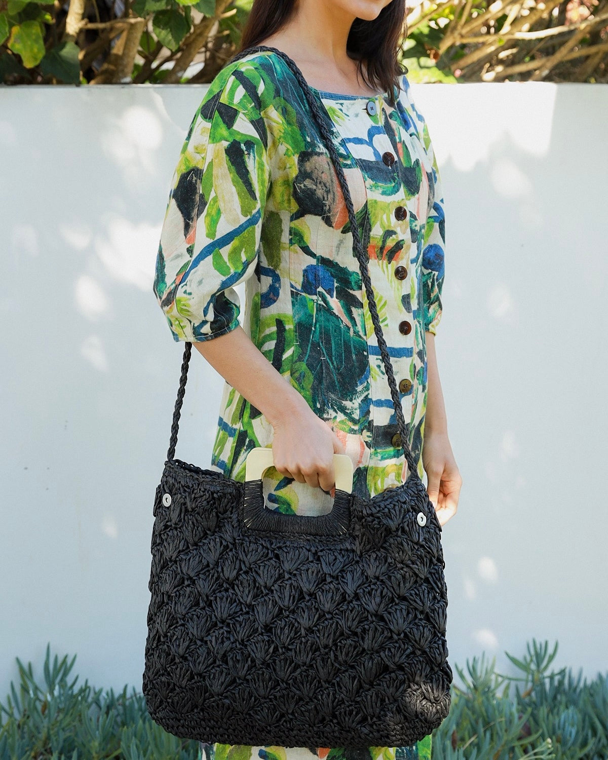 Bags - Square Woven Bag