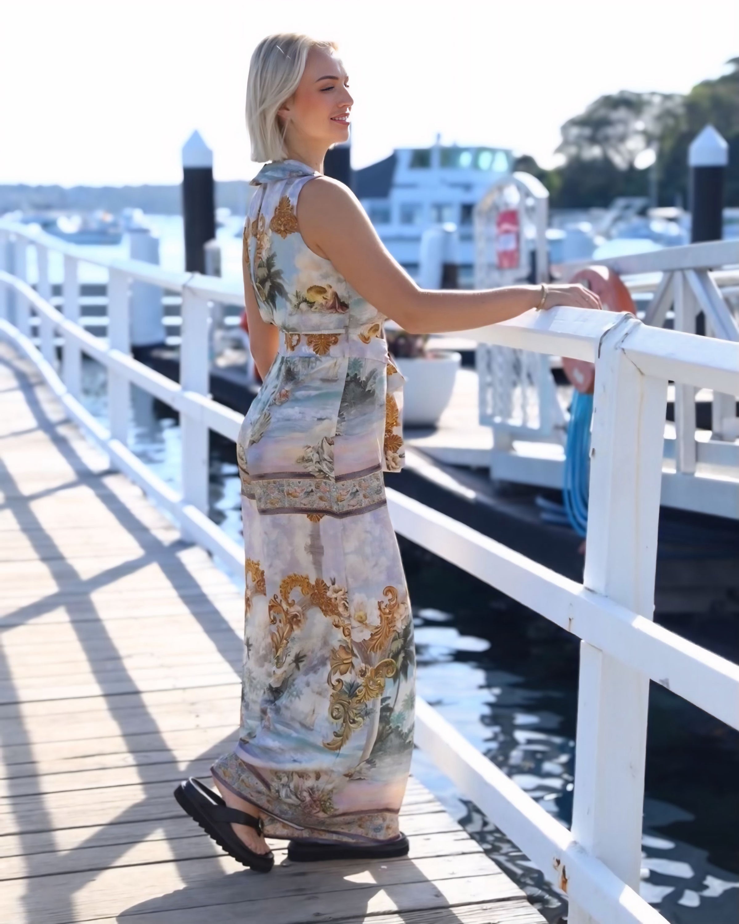 Georgia Vintage Print Jumpsuit