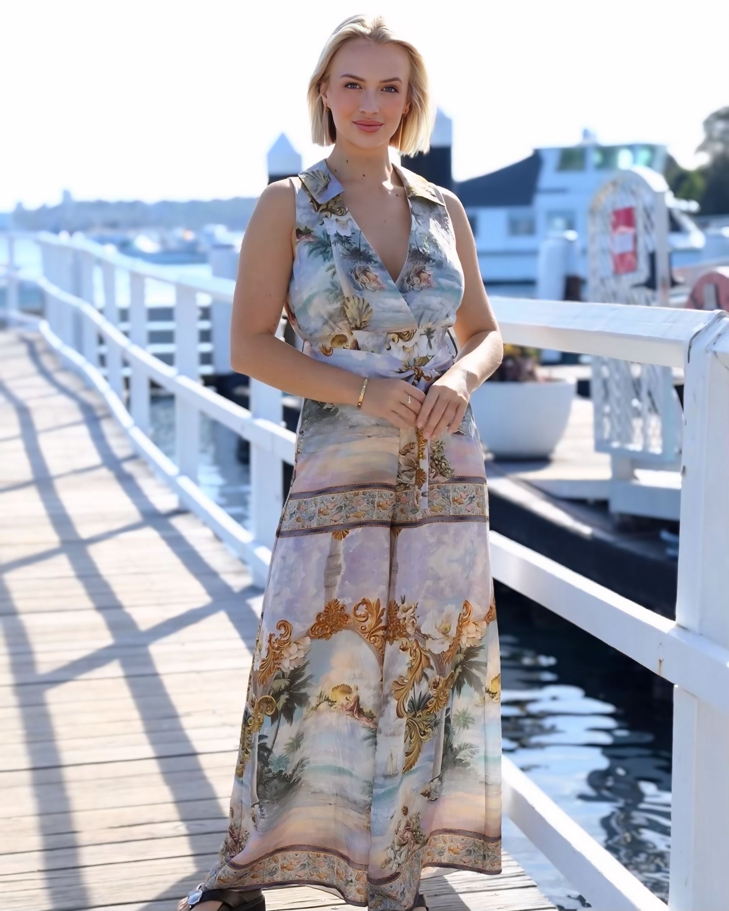 Georgia Vintage Print Jumpsuit