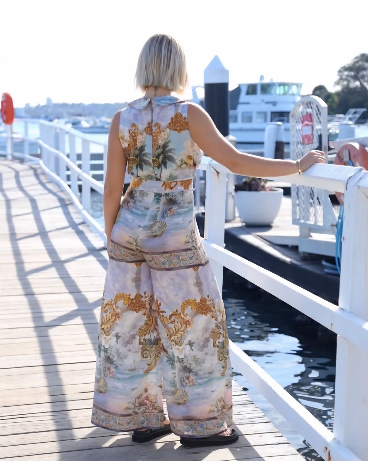 Georgia Vintage Print Jumpsuit