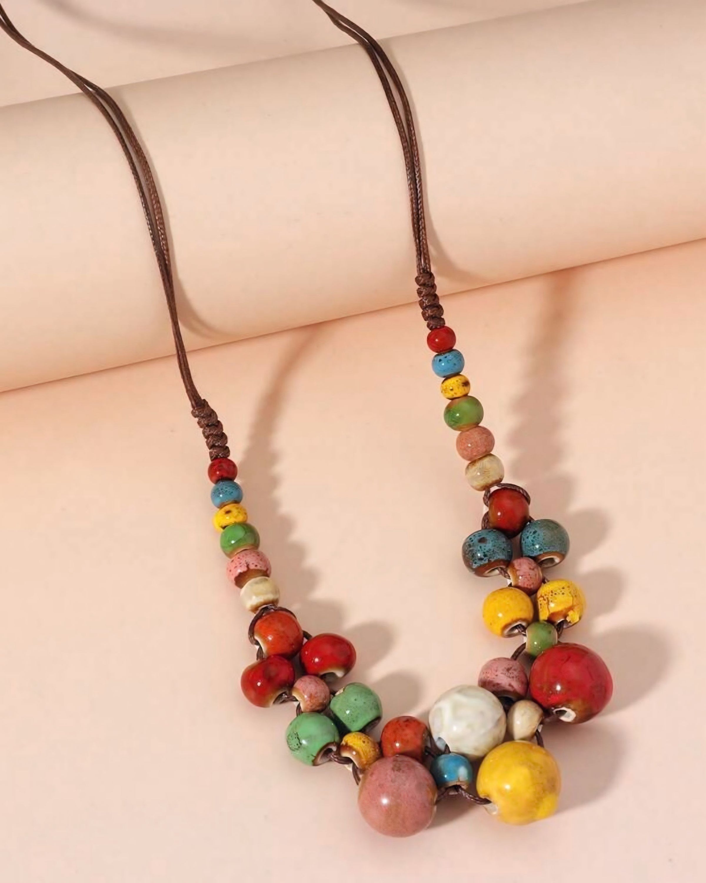 Multi Round Shape Necklace