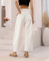 Charlie Barrel Denim Jeans