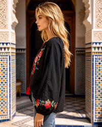Maria Bohemian Embroidered Top