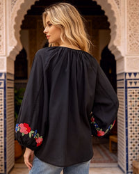 Maria Bohemian Embroidered Top