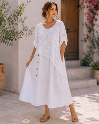 Vera May Linen Dress